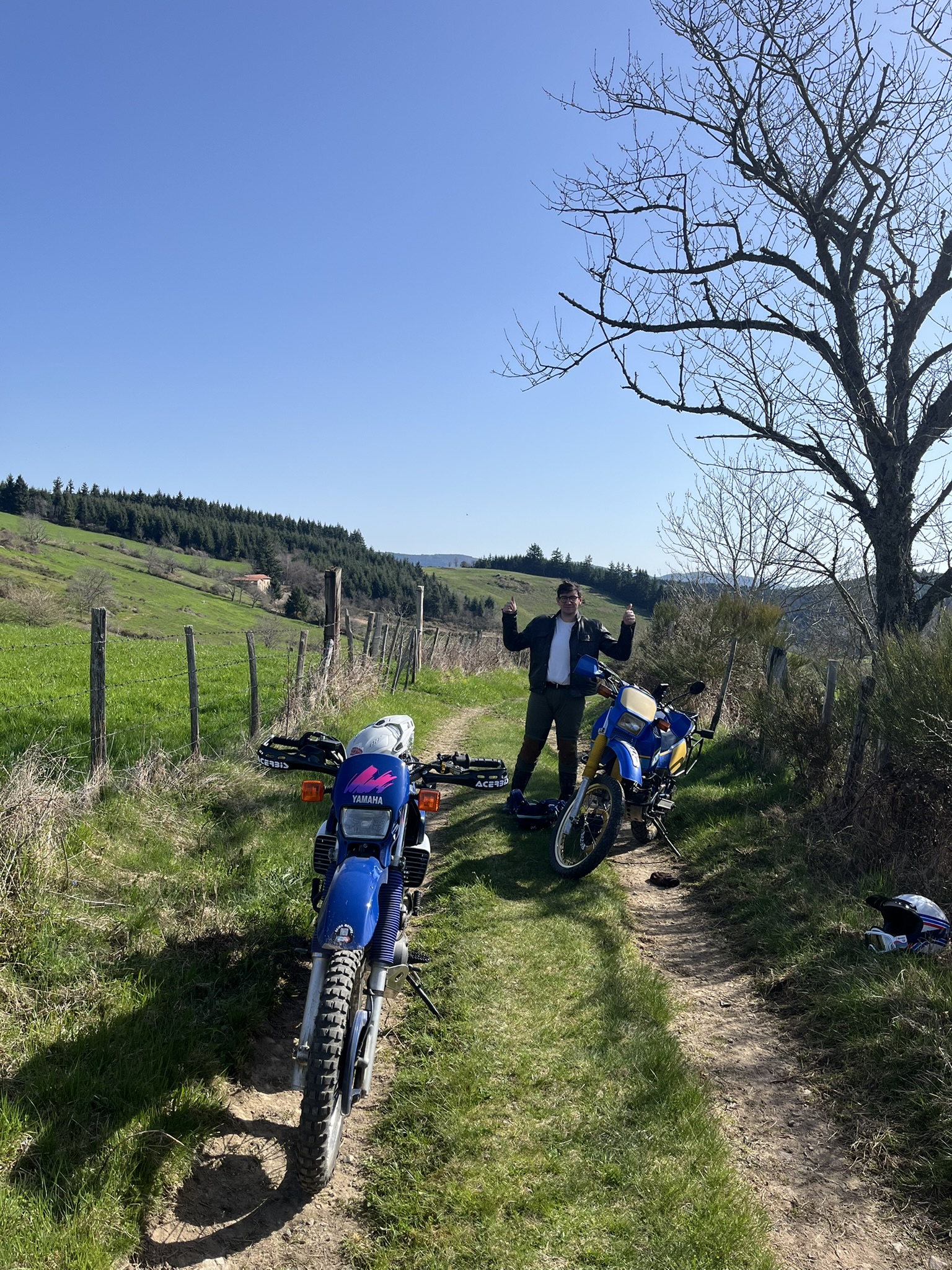 Trail offraod en Beaujolais